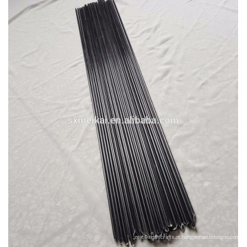 Estaca 5MM de fibra de vidro Black Garden / estaca de suporte